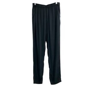Neu Nomads Black Pull on Jogger Lightweight Pants 100% Modal Elastic Waist Pants